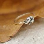 Lovely Sterling Silver Elephant Ring